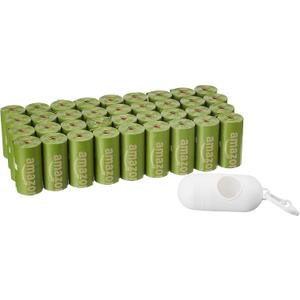 2 x Amazon Basics Premium Leak Proof Dog Poop Bags with Dispenser and Leash Clip, Brazilian Mango Scented, 13" x 9", 540 Count (36 Rolls of 15)