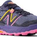 New Balance Women's Fresh Foam X Hierro V7 Trail Running Shoes (8.5, Night Sky/Vibrant Pink/Black)