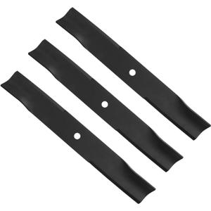showingo Lawn Mower Blades Replacement for Hustler 54" Mower Blades Raptor SD Fastrak Super Z Replaces 797696 601124 561133B (3Pack)-Enhanced Cutting Efficiency