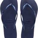 Havaianas Women's Slim Sandals (Blue, 37-38)