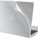 BlueSwan for MacBook Air 15 inch Case, 2026-2023 M5 M4 M3 M2, Anti-Scratch Flexible Protective Laptop Cover with Grippy Matte Texture, Slim and Easy Installation, Frosted White