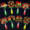36Pcs Juneteenth LED Finger Lights Juneteenth Party Favor Glow in the Dark Light Up Finger Light Freedom Day Themed s Bulk for Birthday Party Goodie Bag Stuffer Birthday Gifts Prize