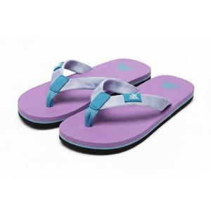 Zeroxposur, Kids Flip-Flops, Outdoor Footwear, Purple, Size 1/2