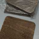 Wooden Mail Holder 3 Slots Mail Organizer for Desk Wood File Paper Letter Sorter for Letter Envelope Filing Cell Phone Document Storage, Organizer Tray for Office and Home (Dark Brown)