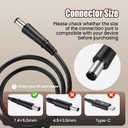 Laptop Charger for HP EliteBook 745 820 840 850 G1 G2; Probook 430 440 450 455 G1 G2; HP G42 G50 G56 G60 G61 G62 G71 G72 Power Supply Cord