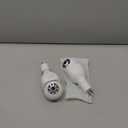 2K Light Bulb Security Camera,5G&2.4GHz WiFi 360 Motion Tracking, Color Night Vision, Alexa Compatible, Wireless WiFi Security Camera with Two-Way Audio, SD/Cloud Storage and Smart Alerts