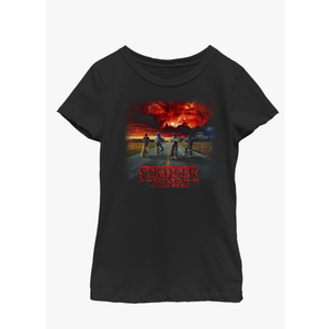 Netflix Stranger Things Where It Began Girls Short Sleeve Tee Shirt XS