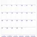 AT-A-GLANCE Wall Calendar 2025-2026 Academic, Monthly, 15-1/2" x 22-3/4", Large, Ruled Daily Blocks (AY328)