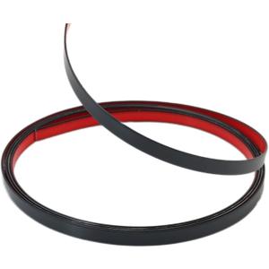 Matte Black Peel and Stick Wall & Molding Trim, Flexible DIY Strip for Mirror, Floor, Cabinet, Ceiling, Tile Edge (32.8 ft x 0.8 inch)
