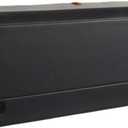 XDV Trunk Organizers, Car Organizers, Storage Solutions, and Car Storage Organizers for SUVs, Sedans, Back Seats, and Luxury Vehicles with Lid, Leather, Small, Large Car shoes box (Plain Black, XXL)