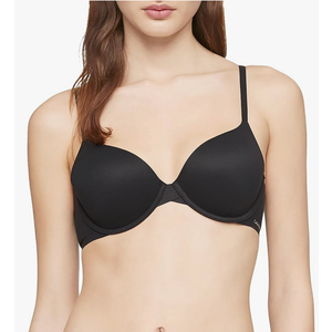 Calvin Klein Women's Perfectly Fit Memory Touch T-Shirt Bra, Black,36 B