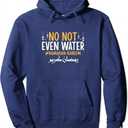 No Not Even Water Fasting Muslim Ramadan Kareem 2025 Pullover Hoodie M