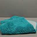 OLANLY Bathroom Rugs 47x17, Extra Soft Absorbent Chenille Bath Rugs, Rubber Backing Quick Dry, Machine Washable Bath Mats for Bathroom Floor, Tub and Shower, Home Decor Accessories, Teal