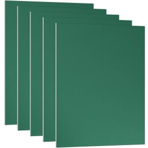 PATIKIL 7x5x1/32inch Anodized Aluminum Sheet, 5Pcs Metal Rectangle Aluminum Plate 0.8mm Thick Engraving Blanks for Laser Engraving DIY Decorative Crafting Home Decoration, Green (7x5inch)