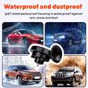 110dB Dual-Tone Electric Horn Kit - Super Loud Waterproof, Universal 12V Train Horn for Vehicle, SUV, Truck, Motorcycle (Easy Installation) (Black)