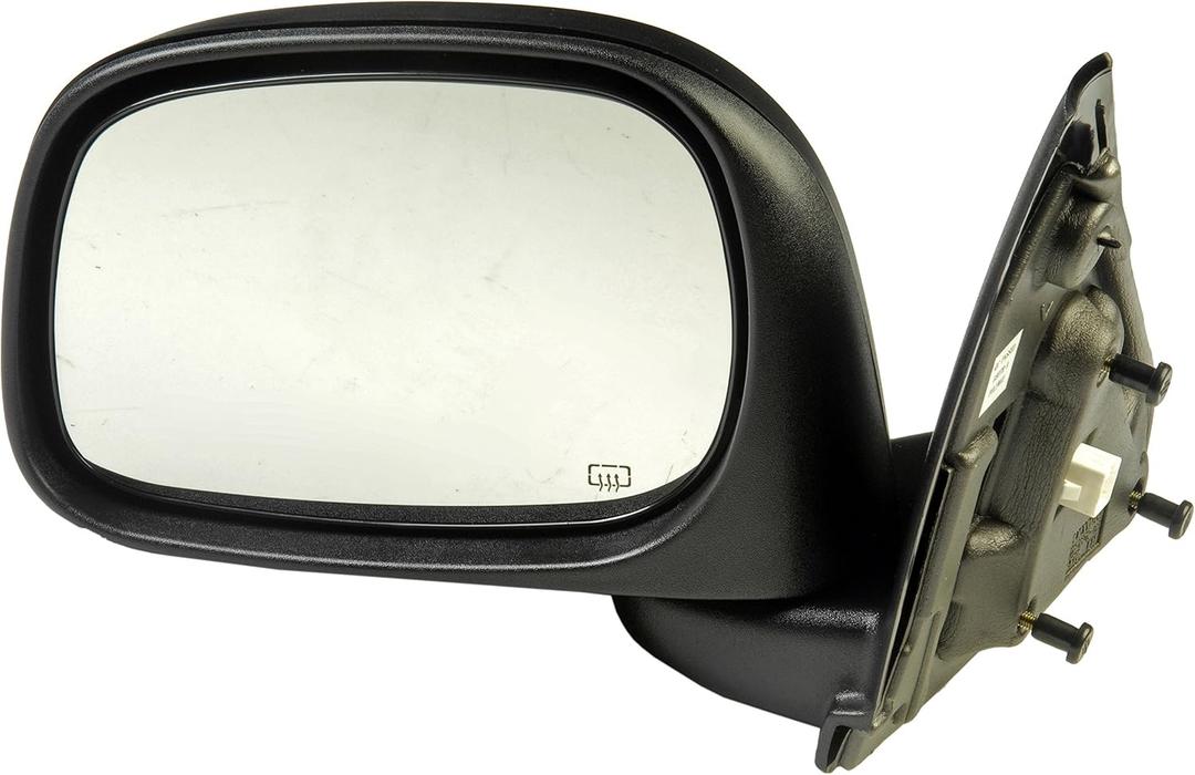 Dorman 955-1377 Driver Side Power Door Mirror - Heated / Folding Compatible with Select Dodge Models, Black