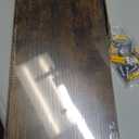 BAYKA Floating Shelves, 22.5 inches Rustic Wood Wall Shelves for BathroomBedroom, Living Room, Kitchen & Book, Hanging Display Decor Organization Shelf with 22 lbs Capacity (Rustic Brown)