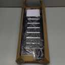 Towel Racks for Bathroom, 36.6 inch Metal Towel Storage, 8 Large Bath Towels Capacity, 3-Tier Towel Holder for Bathroom, with Shelf & 6 Hooks, Wall Mounted Towel Rack for Rolled Towels, Black