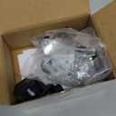 Sliding Closet Door Roller Kit  Top Hung Door Replacement Hardware with 1-Inch Convex Ball Bearing Wheels, Stamped Steel, 1/4" & 1/2" Offset Brackets1Set