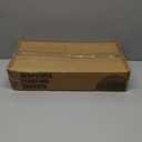 WOPITUES Floating Shelves with Gold Metal Guardrail, Shelves for Wall Decor Set of 3, Wall Shelves for Bedroom, Bathroom, Kitchen, Living Room, Plants, Picture Frames, Art- White and Gold (15.7 inch)