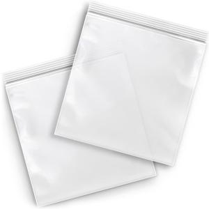 PSBM 250 Count 4 Mil 20 Inch x 24 Inch, Reclosable Poly Bags, Clear Zip Plastic Bag, Lock Seal Zipper For Packing, Storing, Organizing & Shipping Products