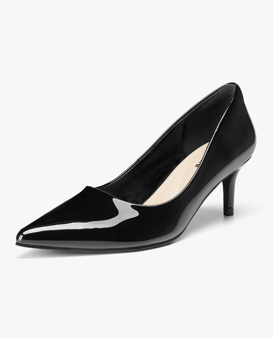 ZURIN Women's Pointed Toe Comfortable Stiletto Heels Closed Toe Dress Pumps Shoes for Wedding Work Office Business 2 1/2 inch Size 7