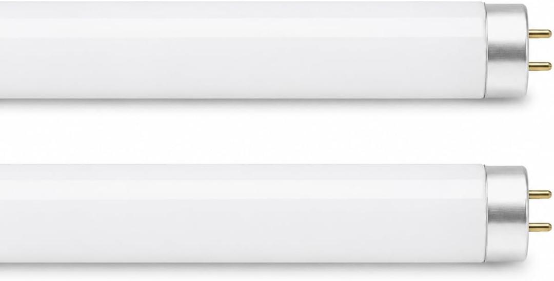 F20T12 20W 24In T12 Fluorescent Tube Light 6500K 1300 Lumens 2 Pack