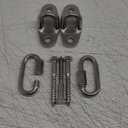 Heavy Duty Swing Hanger Swing Brackets Wooden and Concrete Bolts 2000 lb Capacity Playground Porch Yoga Seat Trapeze SwingSets Indoor Outdoor