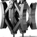 PAULINN Camper RV Wheel Chock Stabilizer 2 Sets for Travel Trailers Heavy Duty X Chocks Fits 3.5" To 12" Wheel Gaps