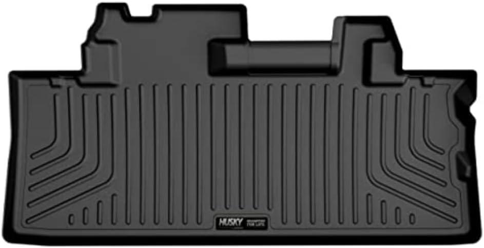 Husky Liners Weatherbeater Cargo Liner | Fits 2021-2025 Toyota Sienna, Behind 3rd Row Seats | 1-pc Black - 44821