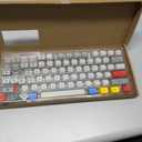 BOYI C75 Wireless Retro Mechanical Keyboard with Screen,BT 5.0/2.4GHz/USB-C/USB-A,Custom Hot Swappable RGB Backlit,75% Gasket Mounted Compact Keyboard for Gaming/Typing/Win/Mac/PC(Beige,Linear Switch)