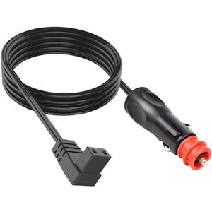12V/24V Refrigerator DC Power Cord Cable for 12V/24V Portable Refrigerator 12/24Volt Power Cable Compatible with Alicool,COOSEON and Portable Car Freezer from Most Brands 9.8FT/3M