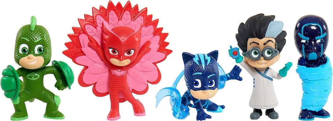 PJ Masks Collectible 5 pk Figures Set