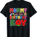 Mommy of The Birthday Boy Melon Family Matching Funny T-Shirt