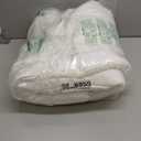 Cloud-Like Full Size Mattress Topper - 100% Cotton Top Mattress Pad for Back Pain Relief - Breathable & Naturally Cooling for Hot Sleepers, White