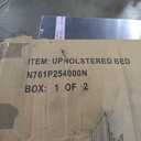 Merax King Size Leather Upholstered Bed with Headboard & Footboard, Wood Platform Bed Frame with Bedposts, Solid Wood Slats & Legs, No Spring Box Needed