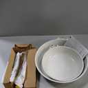 SENSARTE Nonstick Frying Pan Skillets, White Ceramic Coating Omelette Pans, Healthy Cookware Chef's Pan, Free of PTFE & PFAS (8+10 Inch)