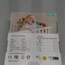 5" Video Baby Monitor with Camera and Audio, 720P HD Wireless No WiFi No App, 2-Way Talk,Voice Motion Detection, 8 Lullabies, 1000ft Long Range, Night Vision, Temperature & Feeding Alarm, 355 PTZ