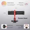 SMALLRIG Shotgun Mic for Camera, Video Microphone for DSLR & for iPhone, Camera Microphone for Sony and for Canon, with Shock Mount, Deadcat Windscreen, Dual Channel for Vlogging and Interview