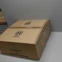 LEDIARY 42" Retractable Ceiling Fans with Lights, Farmhouse Industrial, Caged Fandelier Ceiling Fans with Remote, 6 Wind Speeds,Invisible Blades, Black 