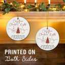 2 x Coworker Christmas Ornament 2025 - Coworkers are Like Christmas Lights Ceramic Ornaments - Funny Team Friendship Gifts, White Elephant Gifts for Work Bestie, Friends, Colleagues