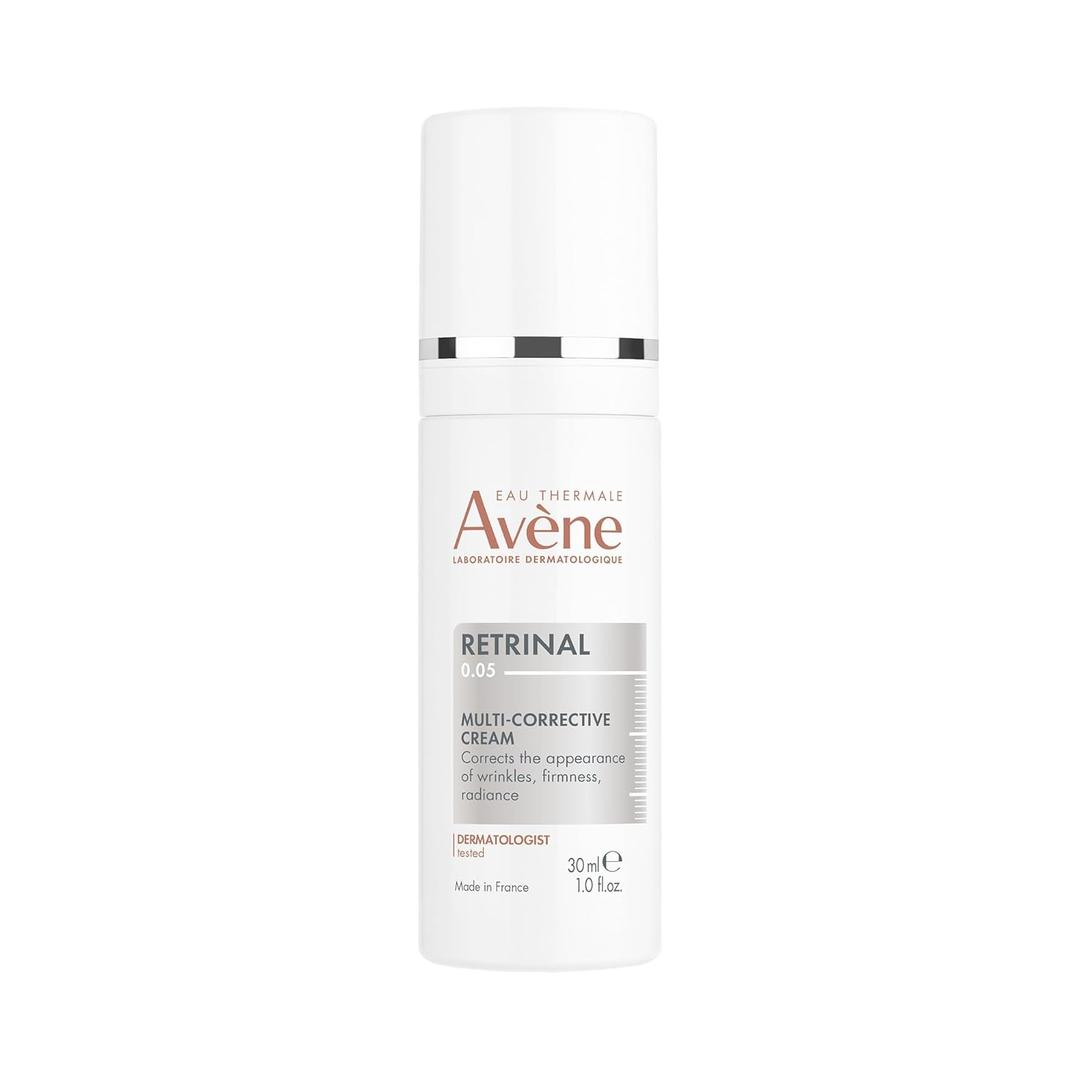 Avne Retrinal Intensive Multi-Corrective Cream, Retinal Face Cream Formulated with Retinaldehyde, Niacinamide & Hyaluronic Acid, Anti-aging Cream Visibly Reduces Wrinkles & Fine Lines, 1 Fl Oz