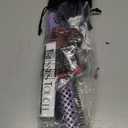 1.5 Inch Thermal Brush Blowout with 5 Temp Settings, Universal Voltage Hair Curling Iron, Ceramic Ionic Thermal Round Curling Brush Suitable for Medium and Long Hair, Purple