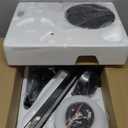 ZMISHIBO 52" Ceiling Fans with Lights, Black Modern Ceiling Fan with Remote, Farmhouse Indoor Ceiling Fan with Dual Finish Blades, Quiet & Strong Motor, Bright LED Light.