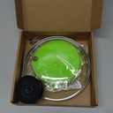 HEVSTIL Universal Lid for Pots, Pans and Skillets,6inch /15cm Clear Glass Pot Lid with Heat Resistant Silicone Handle Glass Replacement Lid for Frying Pan, Frying Pans,Pan Lid, Cast Iron, CrockPot