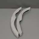 Shademax Custom-Fit for Tesla Steering Wheel Cover, Tesla Model Y / 3 2017-2025 (Fit Model Y Juniper 2026/ Model 3 Highland) Suede Steering Wheel Cover Non-Slip Tesla Model Y/3 Accessories (White)