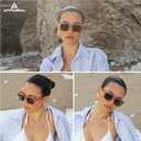 Appassal Retro Square Sunglasses Women Trendy Vintage 90s Rectangle Fashion 2026 Sunnies AP3731