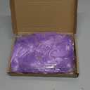 Light Purple Wave Wig for Women with Heart Sunglasses, ROOKEA Colored Long Curly Wigs with Hair Cap Wavy Curls Funny Hair for Bachelorette Costume Photography Birthday Sorority Mardi Gras Party Favors