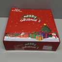 Christmas Decorations, Purtuemy Set of 3 Christmas Lighted Gift Boxes 140 LED Light up Present Ornament for Tree Indoor Outdoor Yard Holiday Door,Warm White