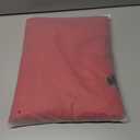 Alsoo Textured Tablecloths for Rectangle Tables Heavy Duty Linen Style Table Cloth Spill Proof Valentines Day Table Cover with Black Tassel for Kitchen Dining Holiday, Red, 55" x 90"